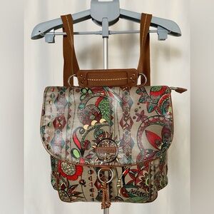 Sakroots - Artist Circle - Desert Owl Convertible Crossbody/Backpack